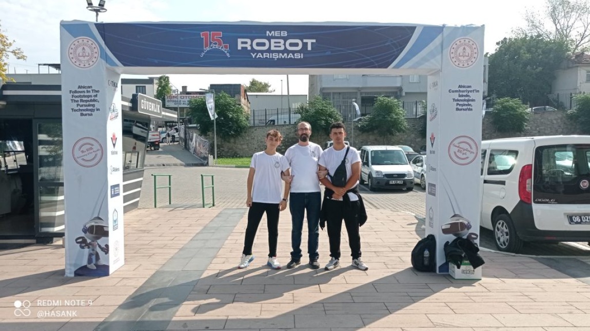 Okulumuzun Takımı Barutçu Team Meb Robot Bursa'da Yarıştı